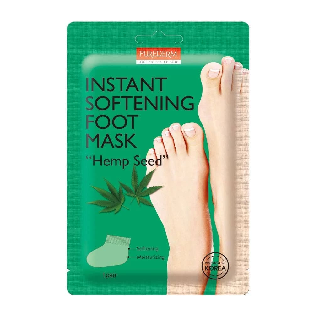 Instant Softening Foot Mask Hemp Seed