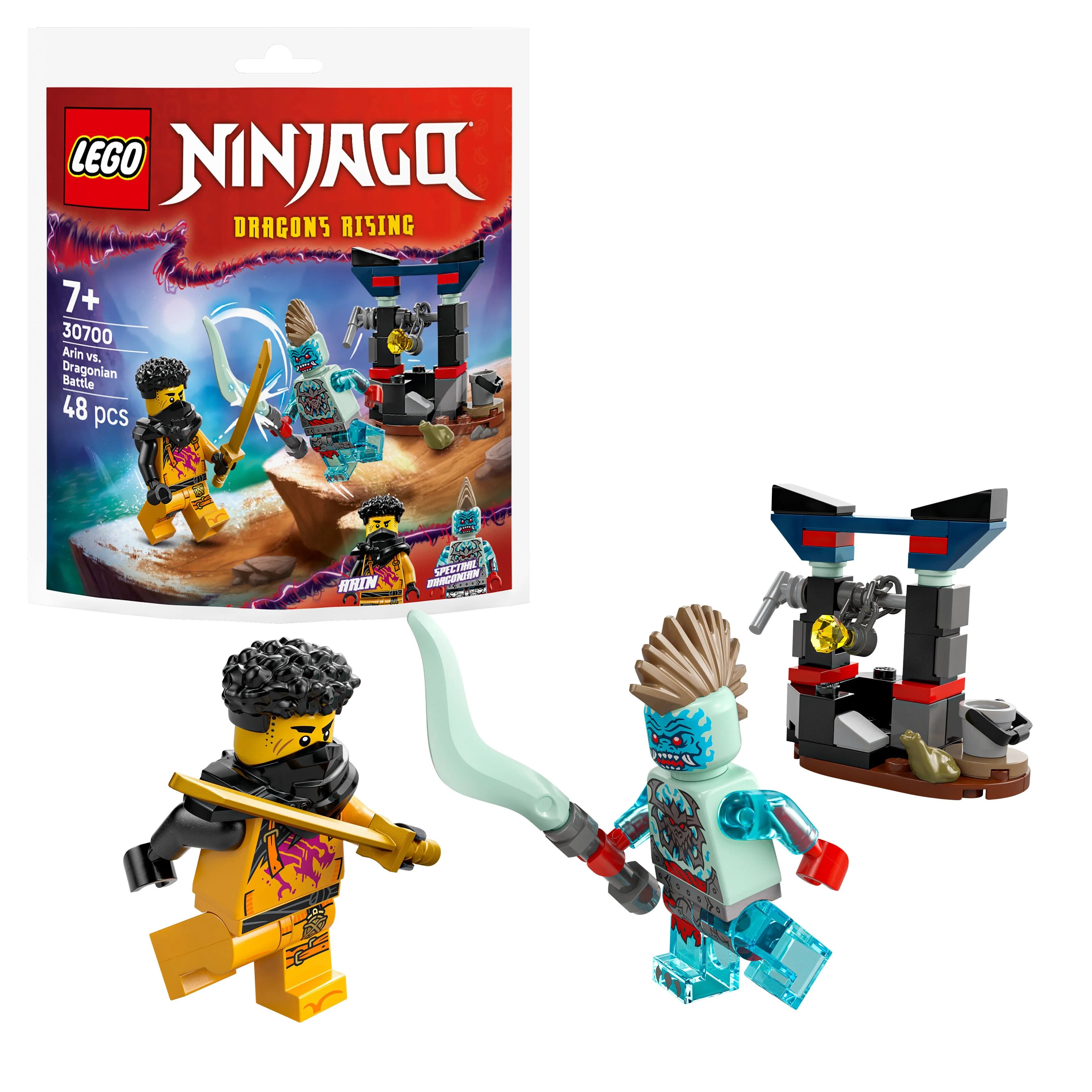 NINJAGO Arin vs. Dragonian Battle poki