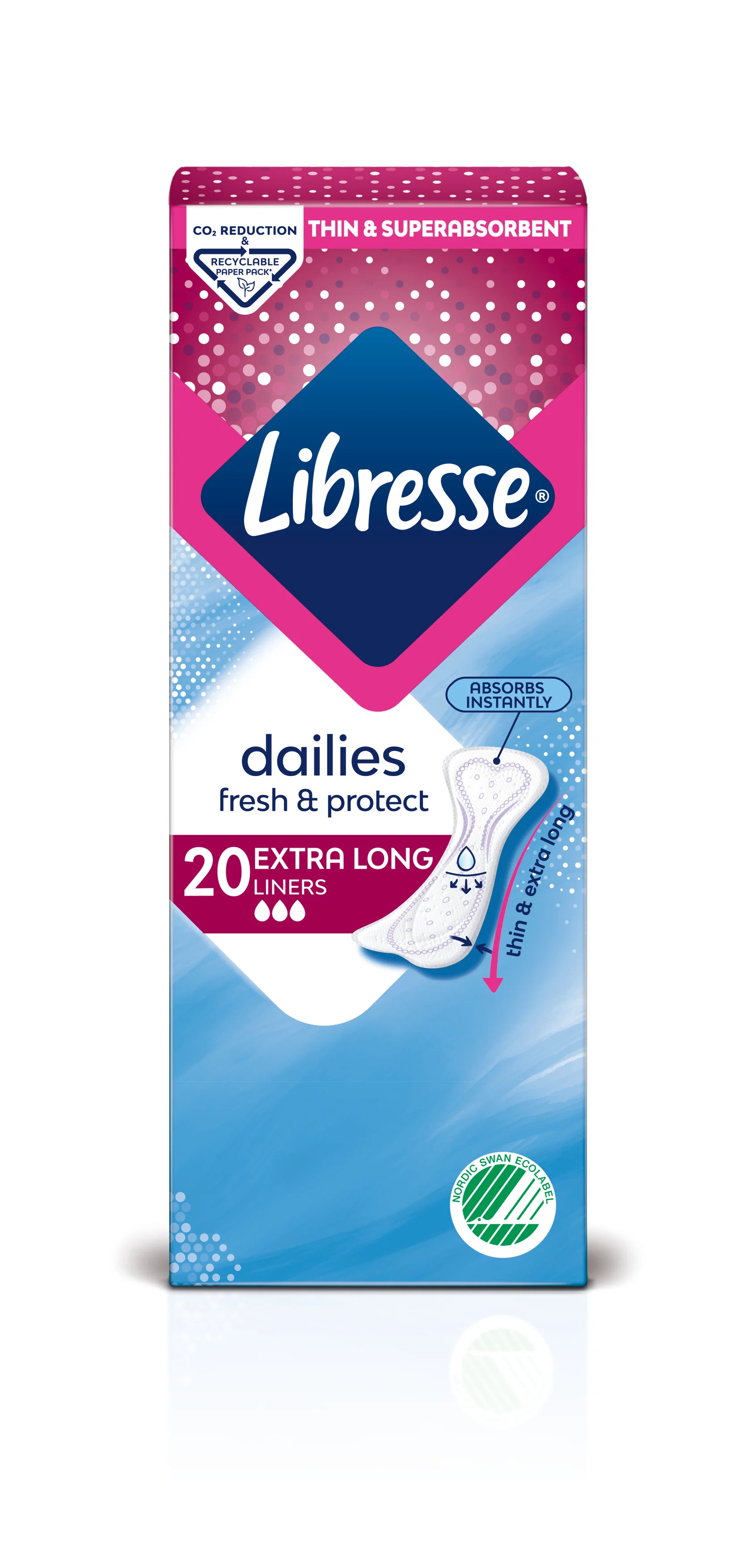 Innlegg Extra löng 20 stk