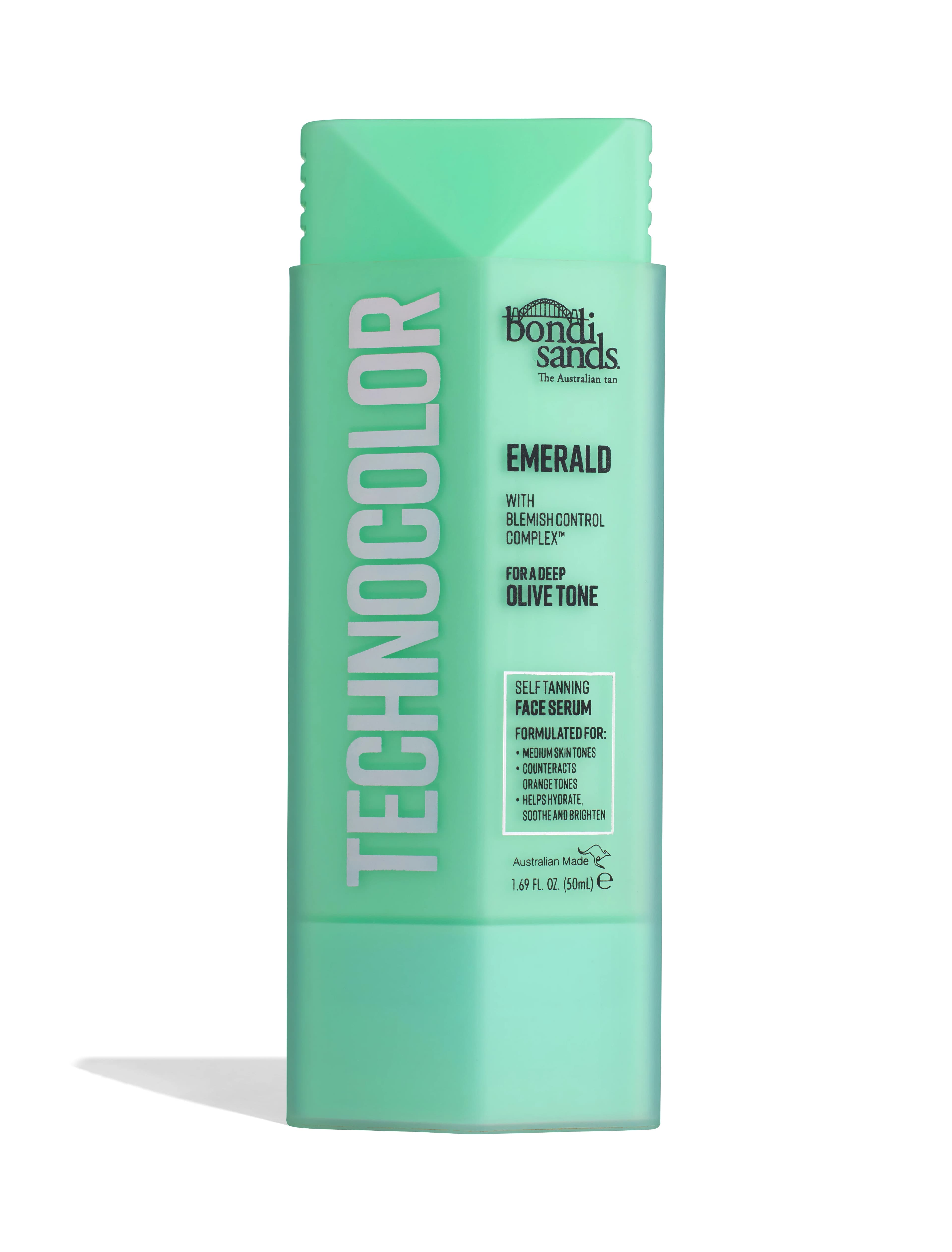 Technocolor Face Self Tan Serum Emerald 50ml