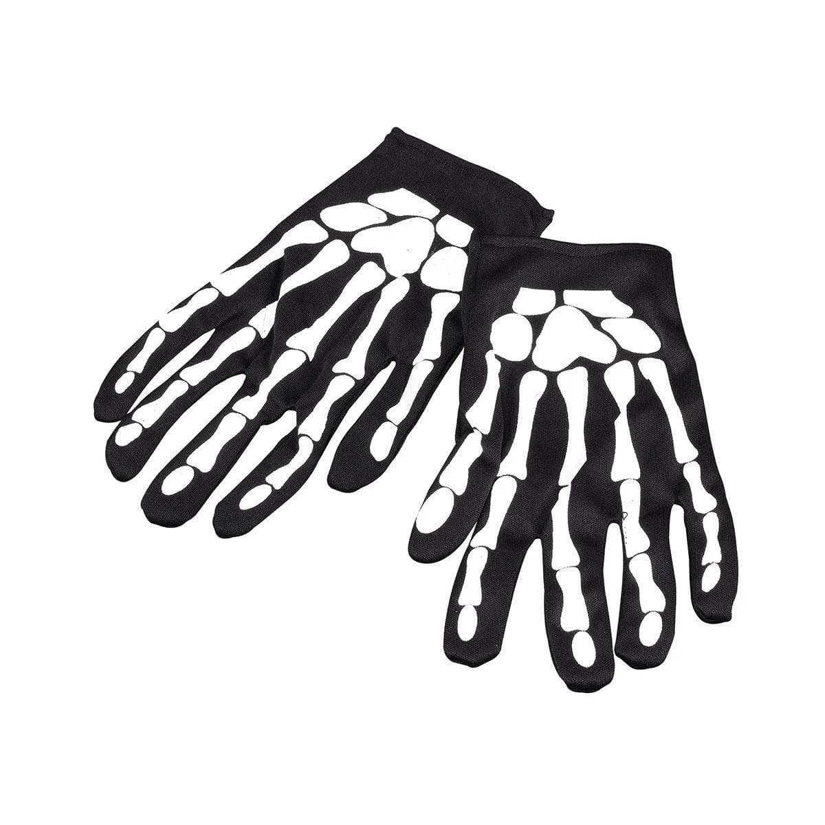 Skeleton Gloves Adult