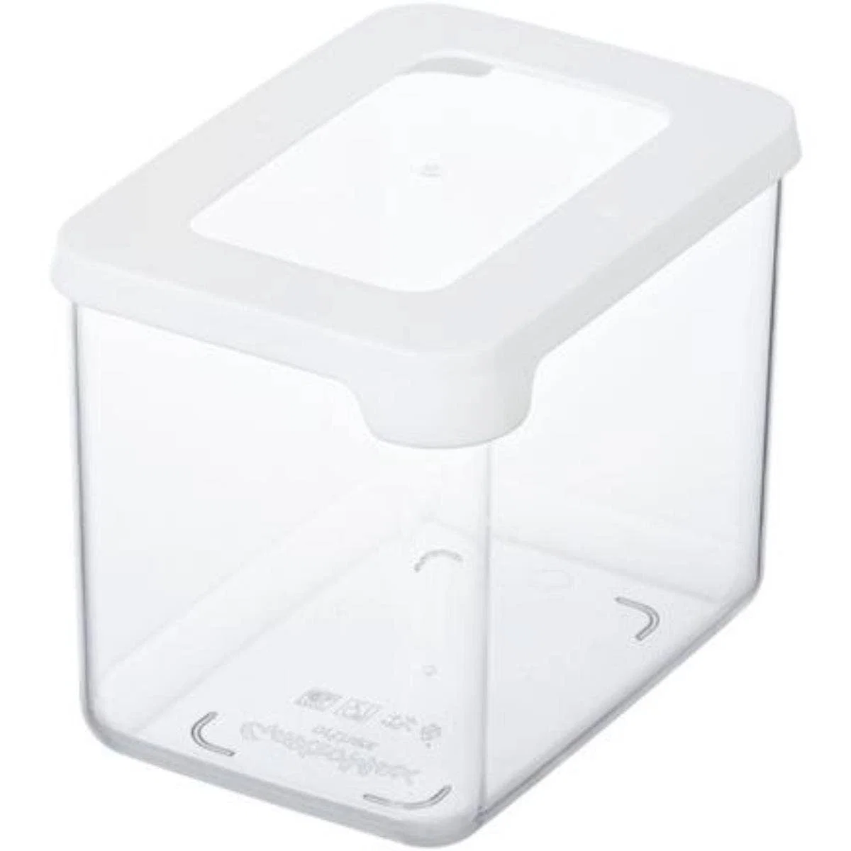 Plastbox með loki 0,8 lítra