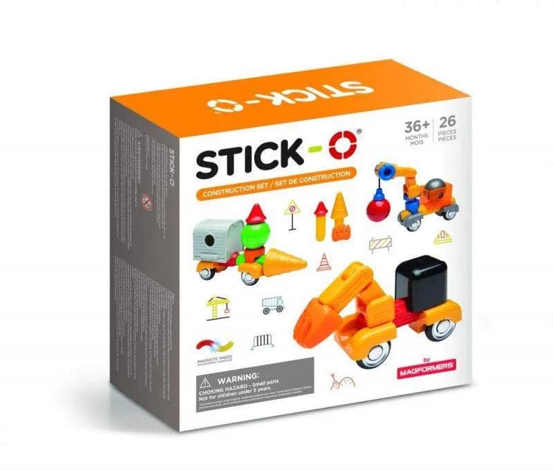Magformers Stick-O Byggingarvinna 26 stk