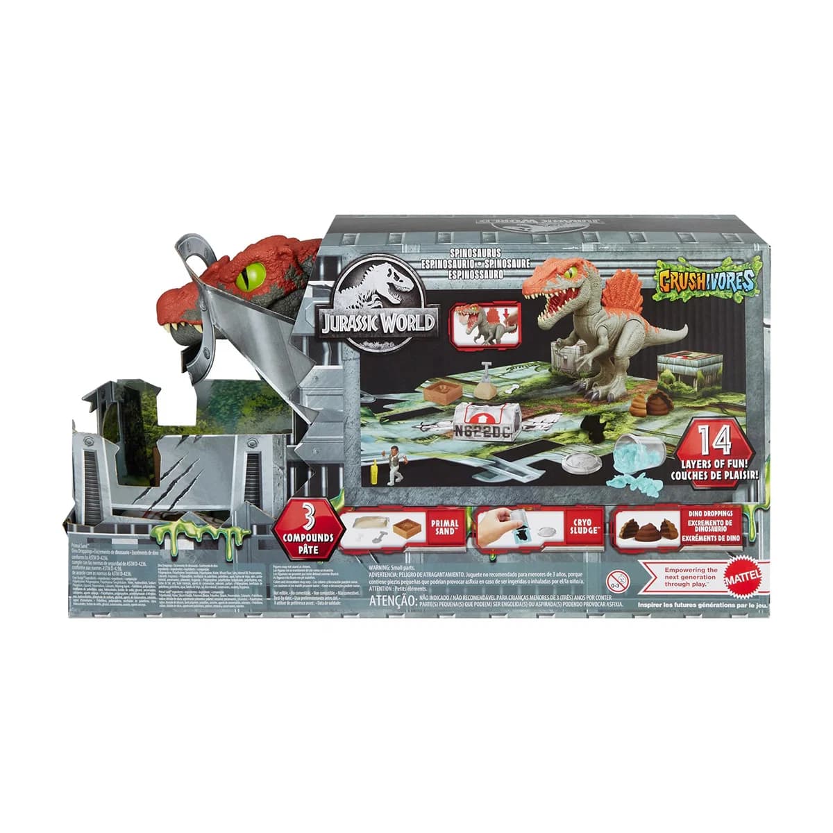 Crushivores Spinosaurus Cage Crasher