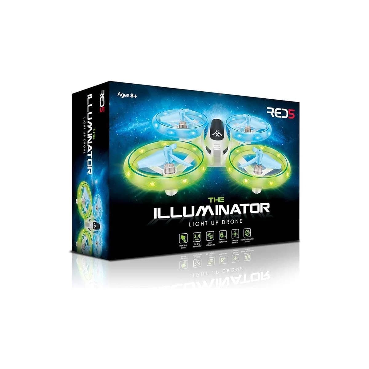 Illuminator Quadcoptor Drone