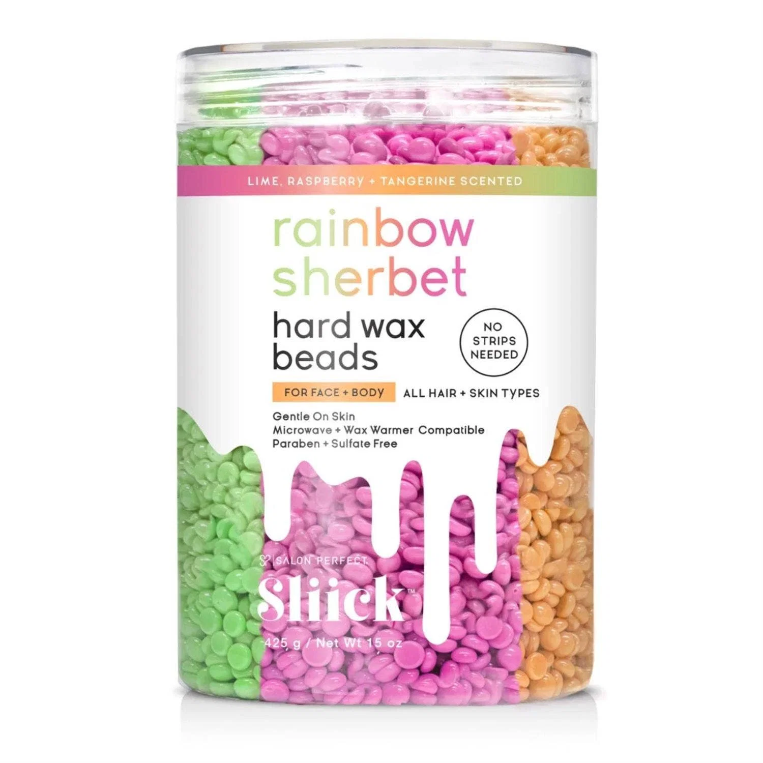 Hard Wax Beads - Rainbow Sherbet