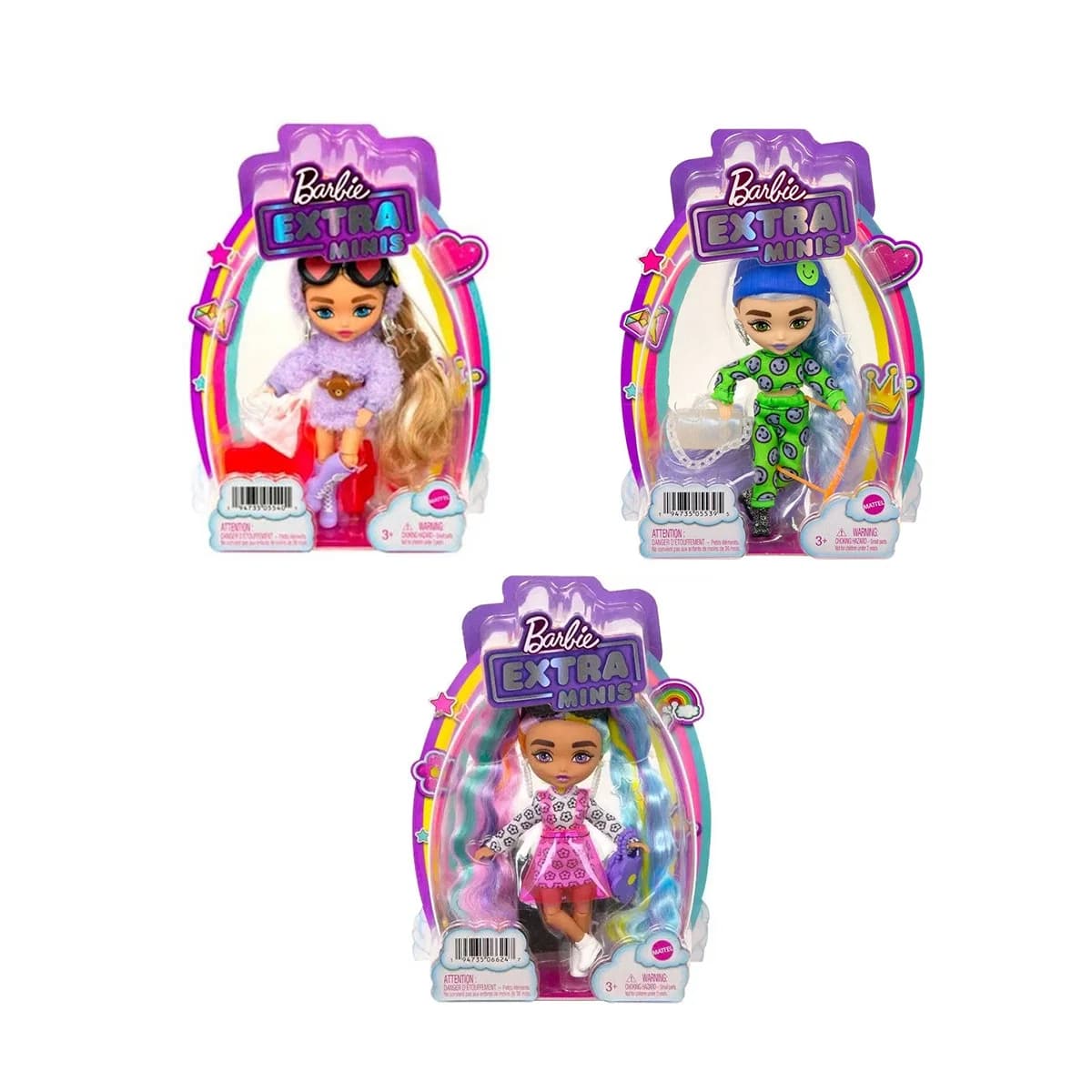 Barbie Extra Minis dúkka
