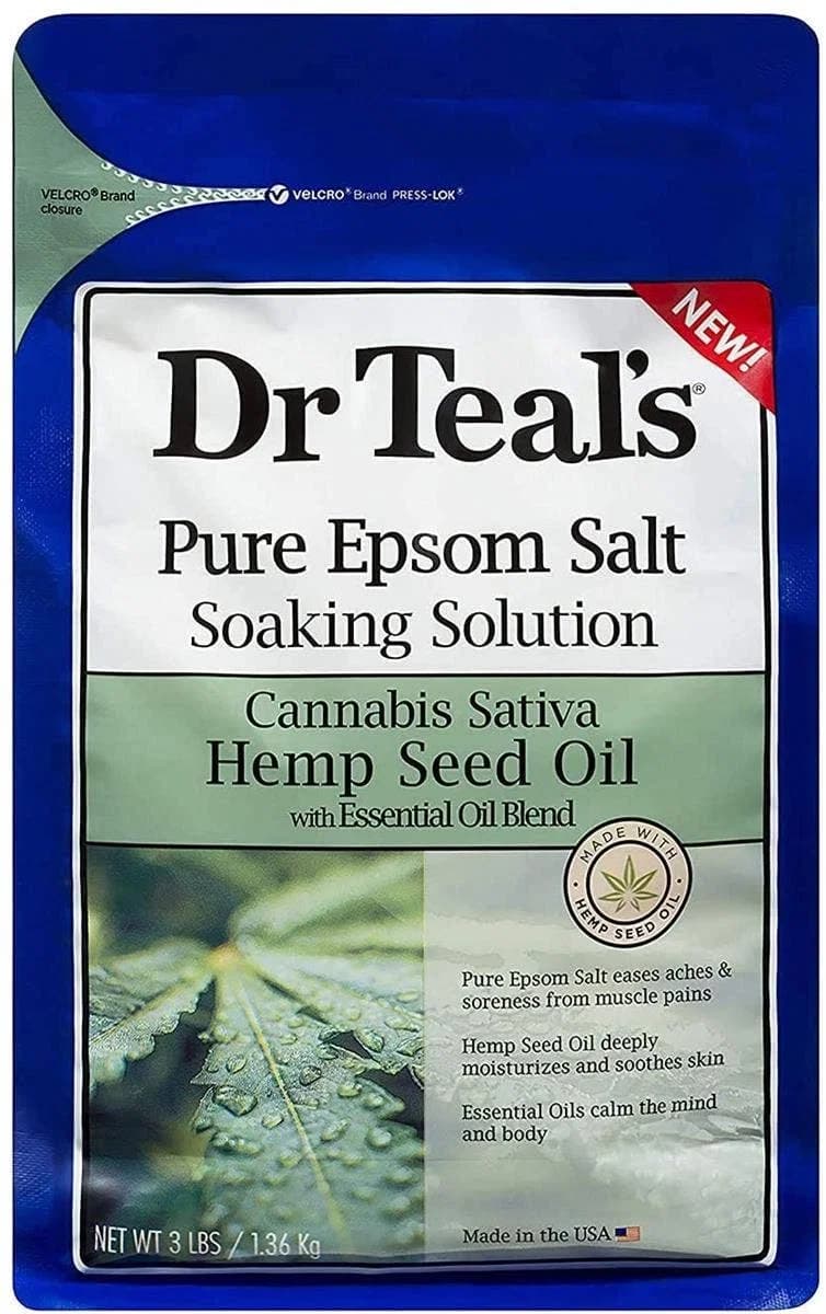 Epsom Salt Hemp Seed Oil 1,36kg