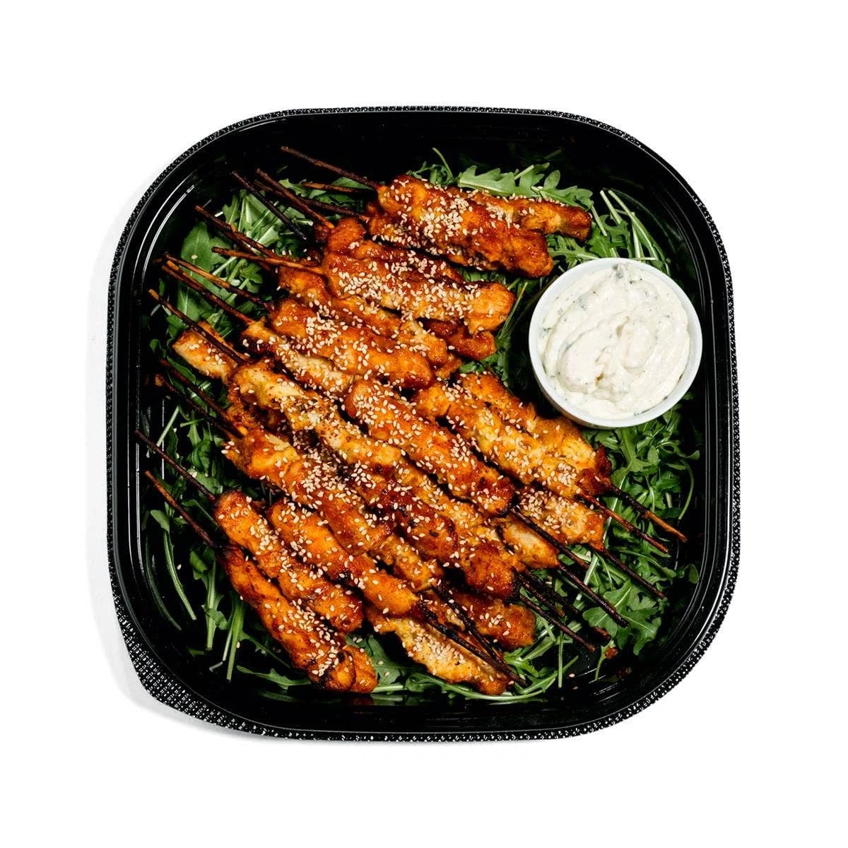 Satay kjúklingaspjót, 30 spjót