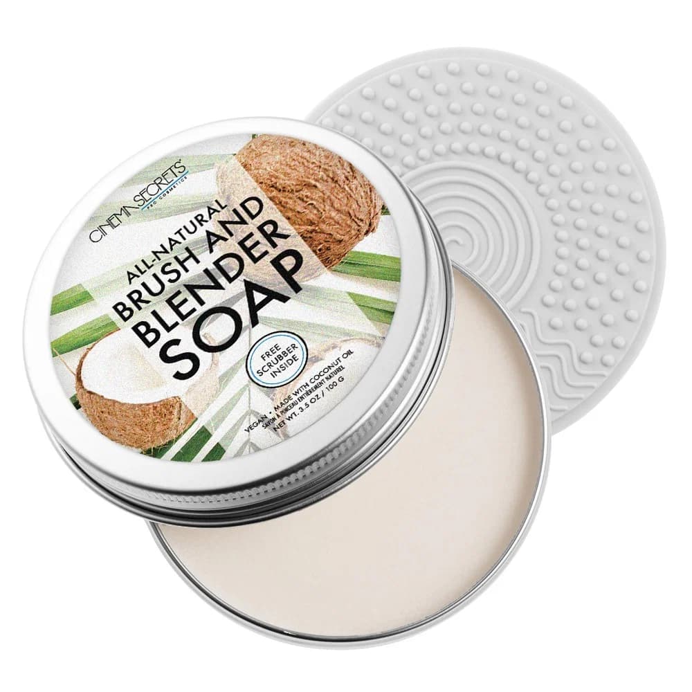 All Natural Vegan Brush & Blender Soap 100gr