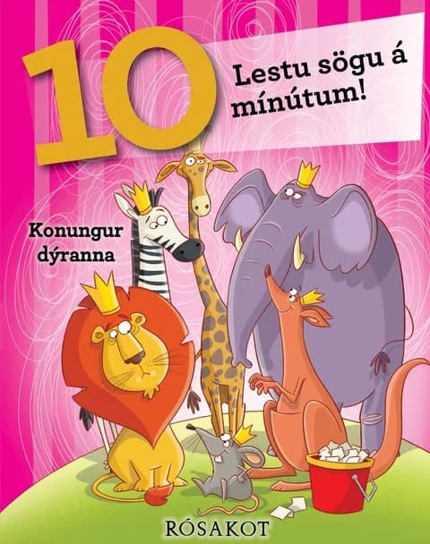Lestu sögu á 10 mínútum! - Konungur dýranna
