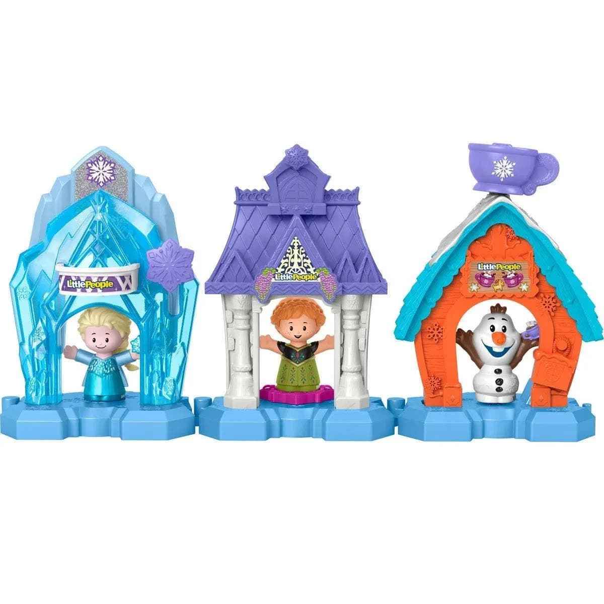 Little People Frozen Snowflake Village