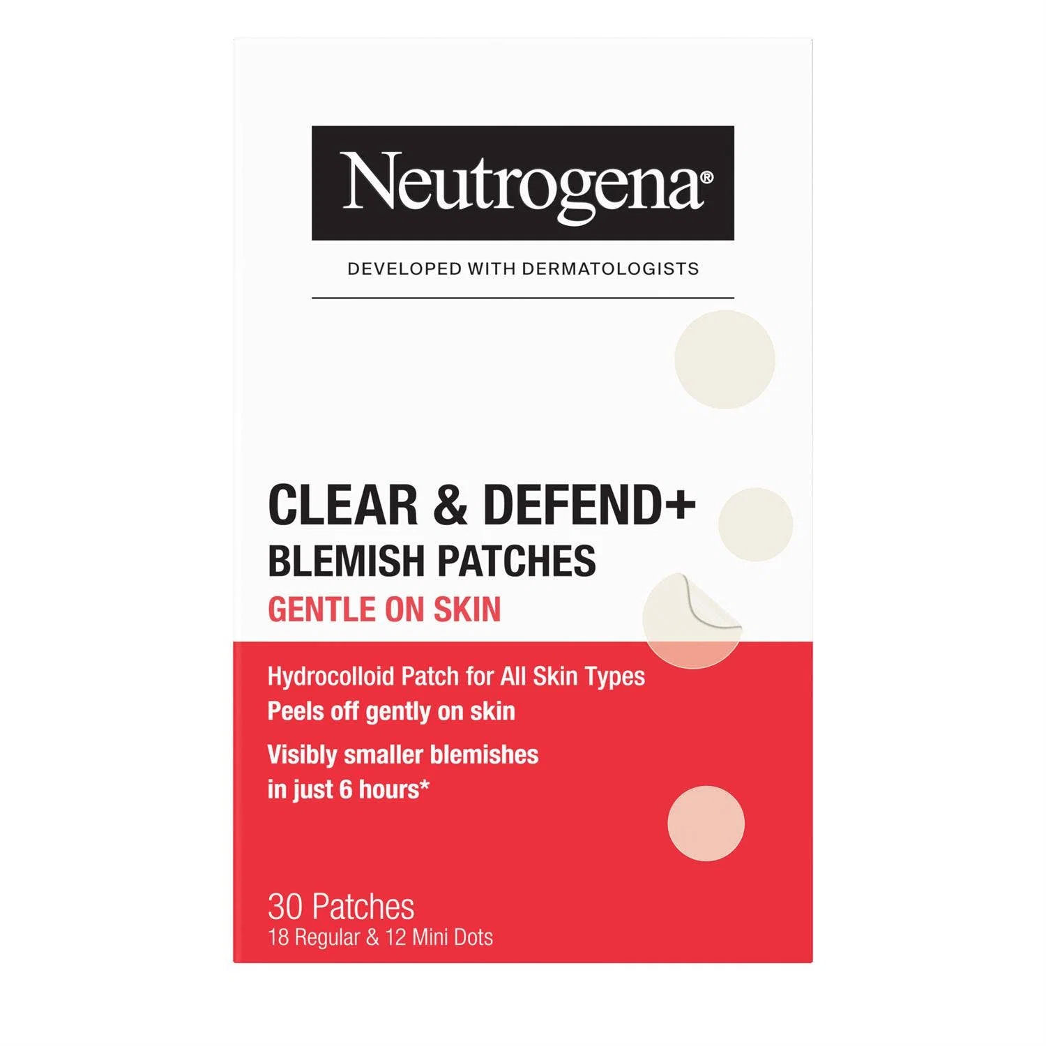 Clear&Defend+ Blemish Patches Sensitive 30stk