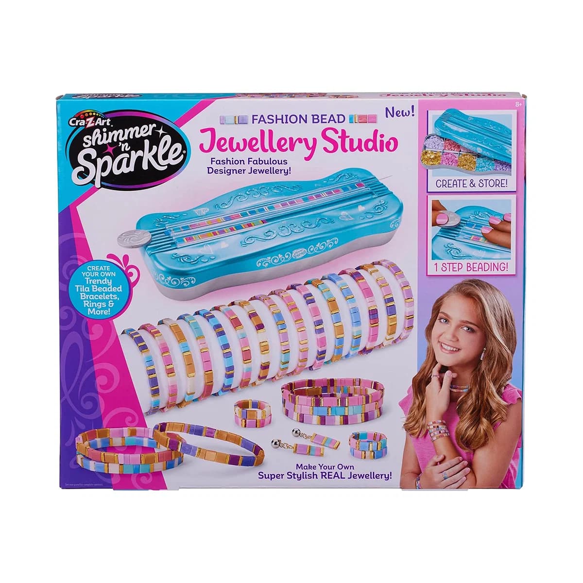 Shimmer N Sparkle Tila Bracelet Studio