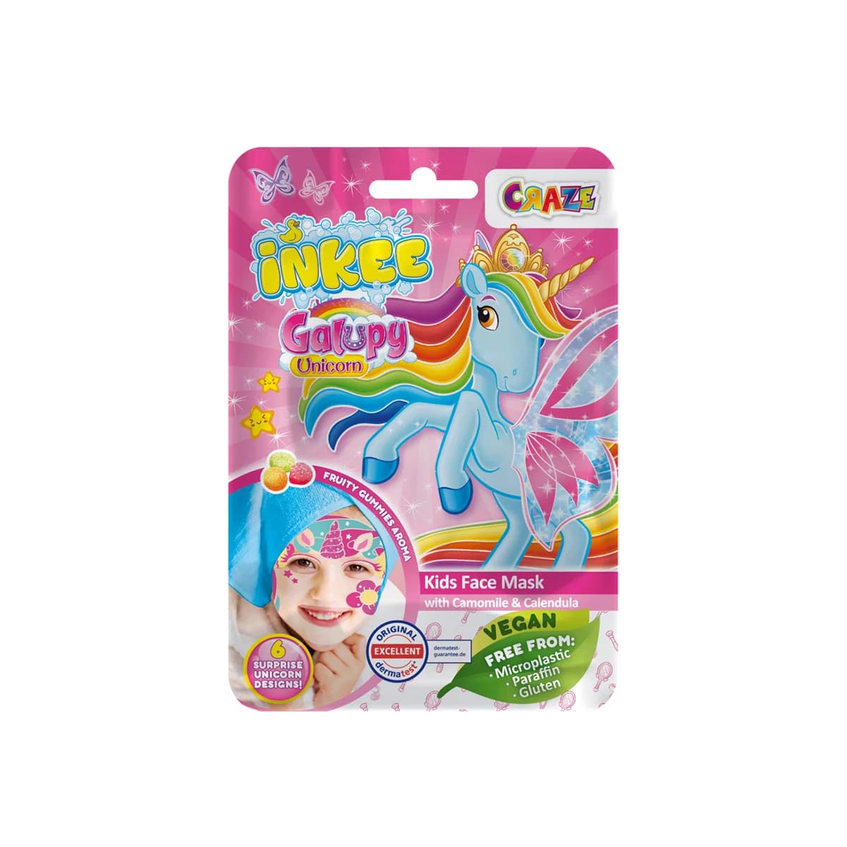 Facial Masks Galupy Unicorn