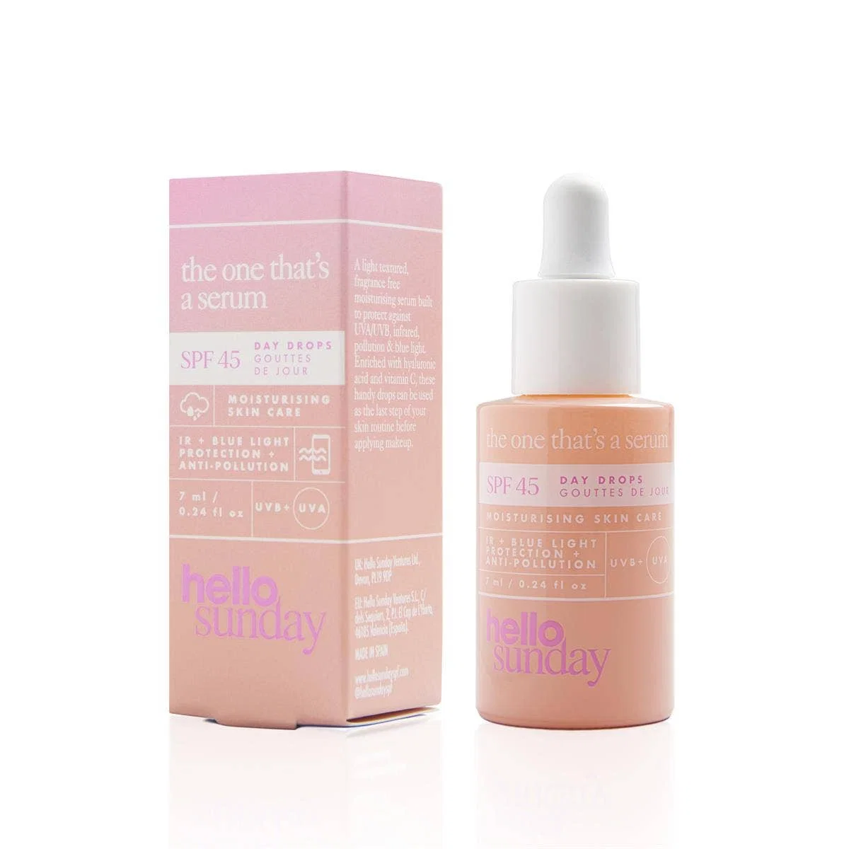 The one that’s a serum Mini SPF45 7ml