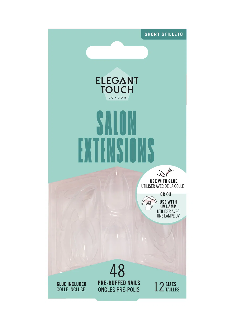 Salon Extensions Short Stiletto