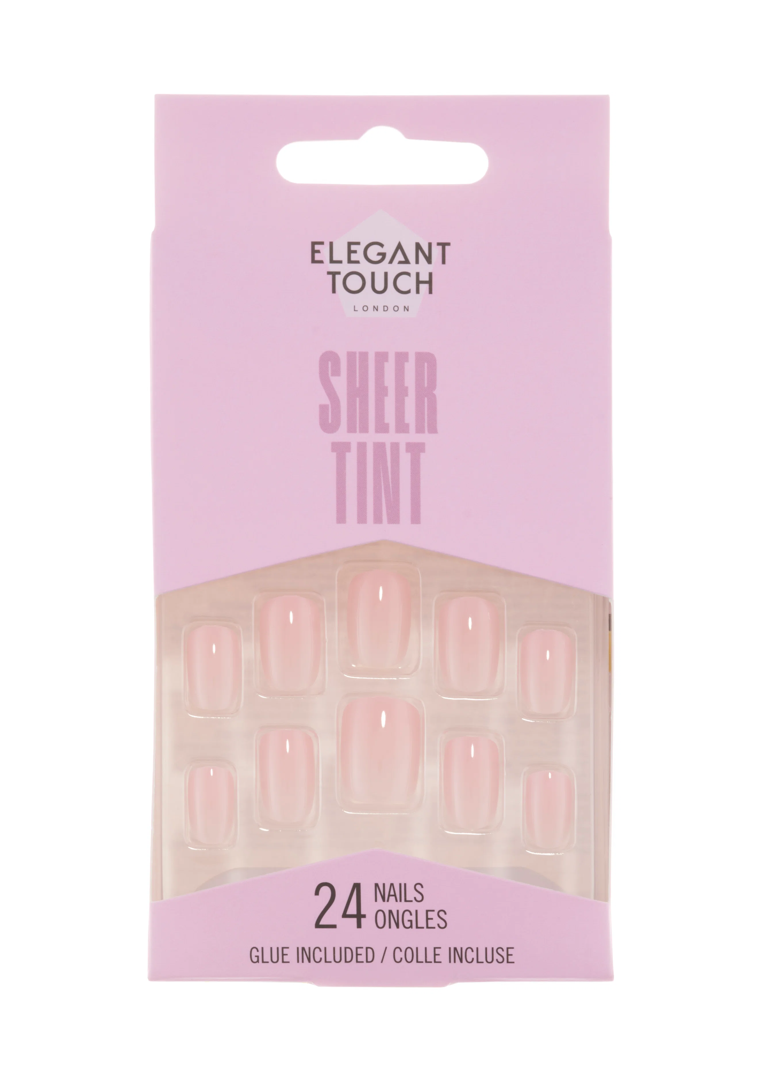 Sheer Tint Ballerina Pink (Squoval)