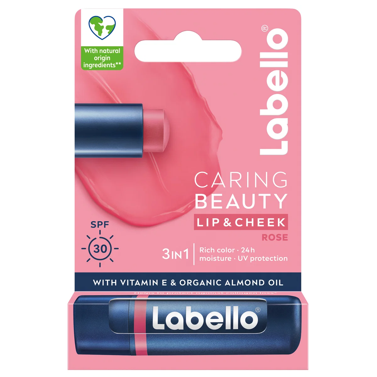 Caring Beauty Lip&Cheek Rose SPF30