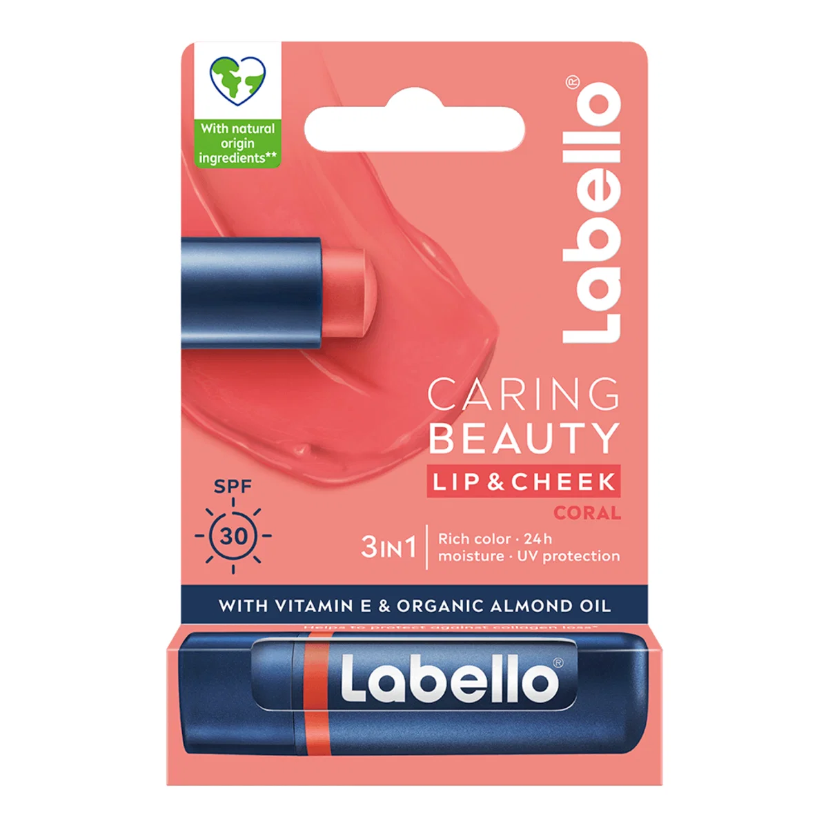 Caring Beauty Lip&Cheek Coral SPF30