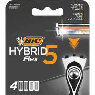 Hybrid Flex 5 Longer Lasting Blades 4stk