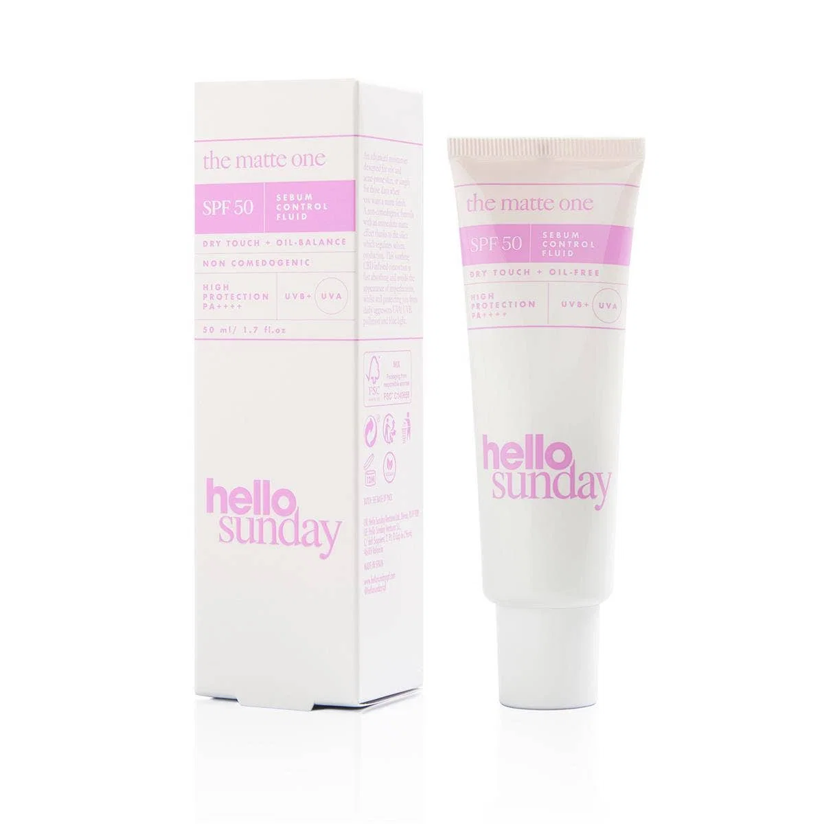 The matte one - Sebum control moisturiser SPF50 50ml