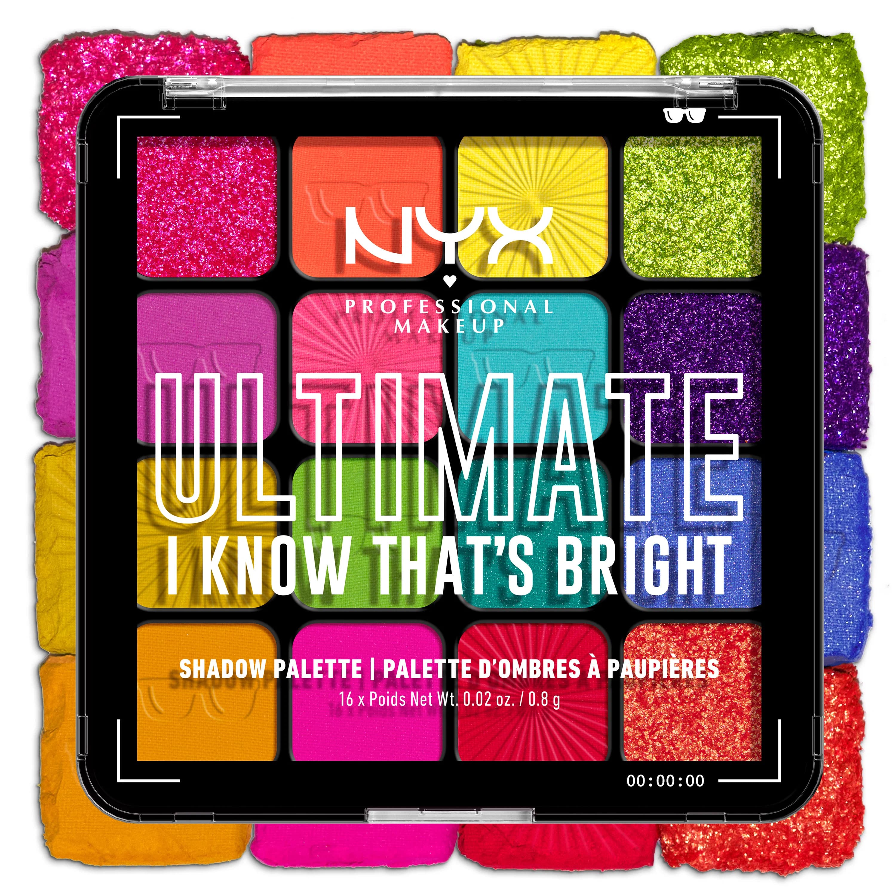 Ultimate Shadow Palette 16-Pan 04 I Know That’s Bright