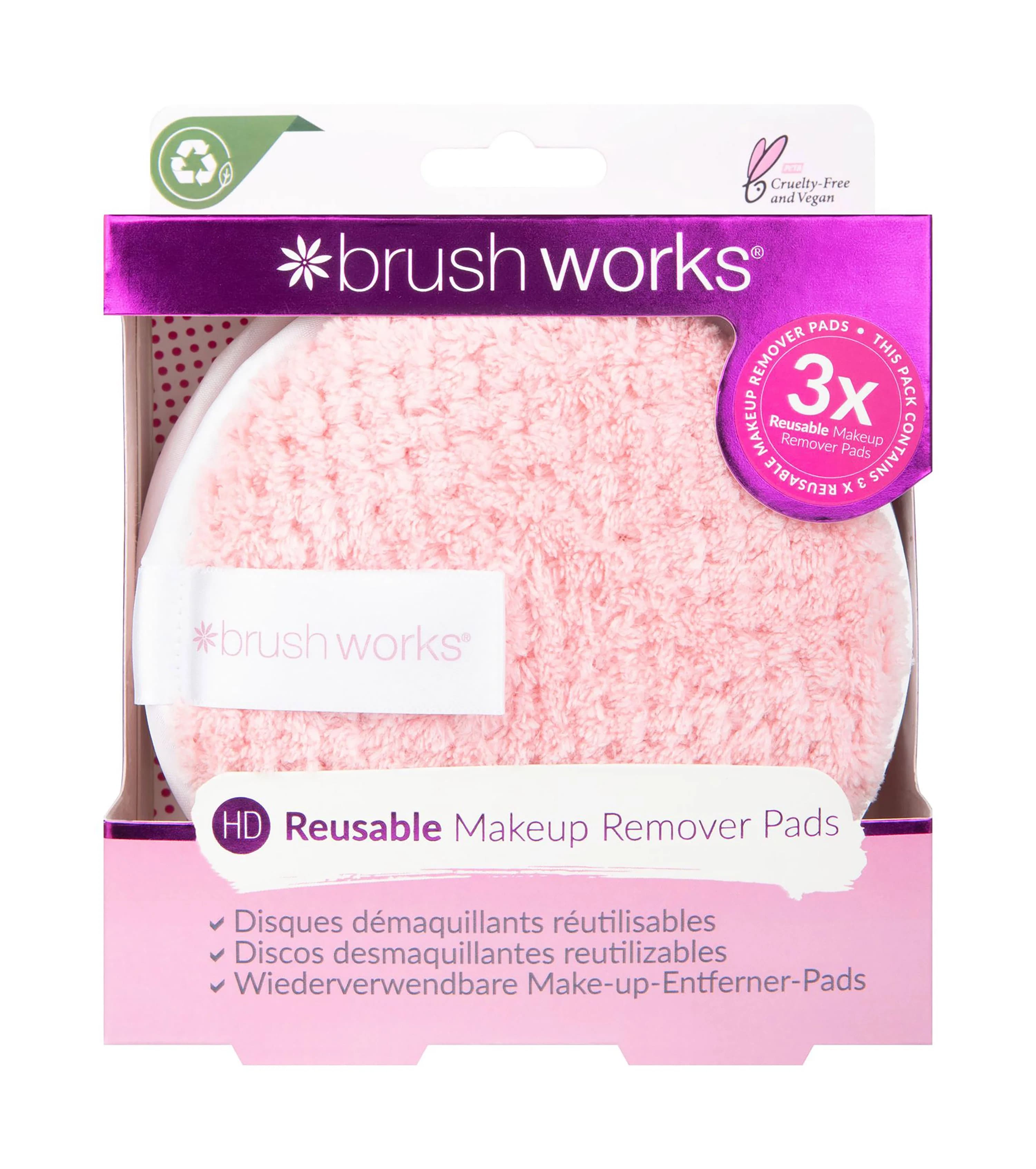 Reusable make up remove pads 3 stk.
