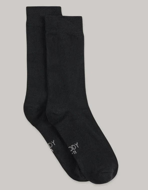 Everyday Crew Socks Black