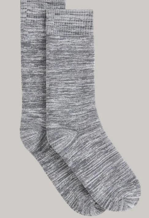 Crew Boot Socks Grey Marl