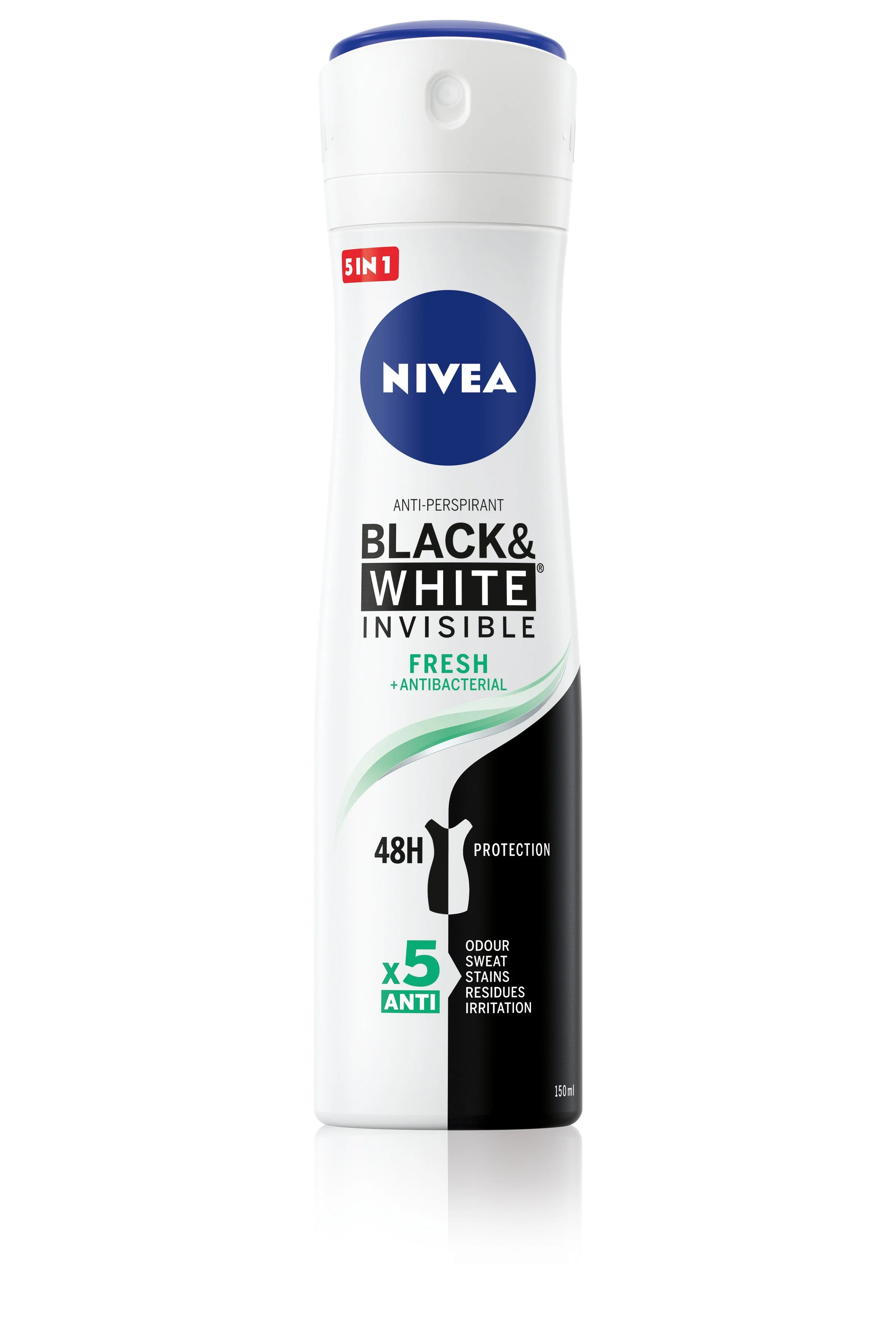 Black&White Deo Sprey Fresh 48h Quick Dry 150ml
