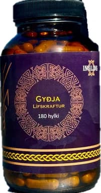 Gyðja Lífskraftur 180 hylki