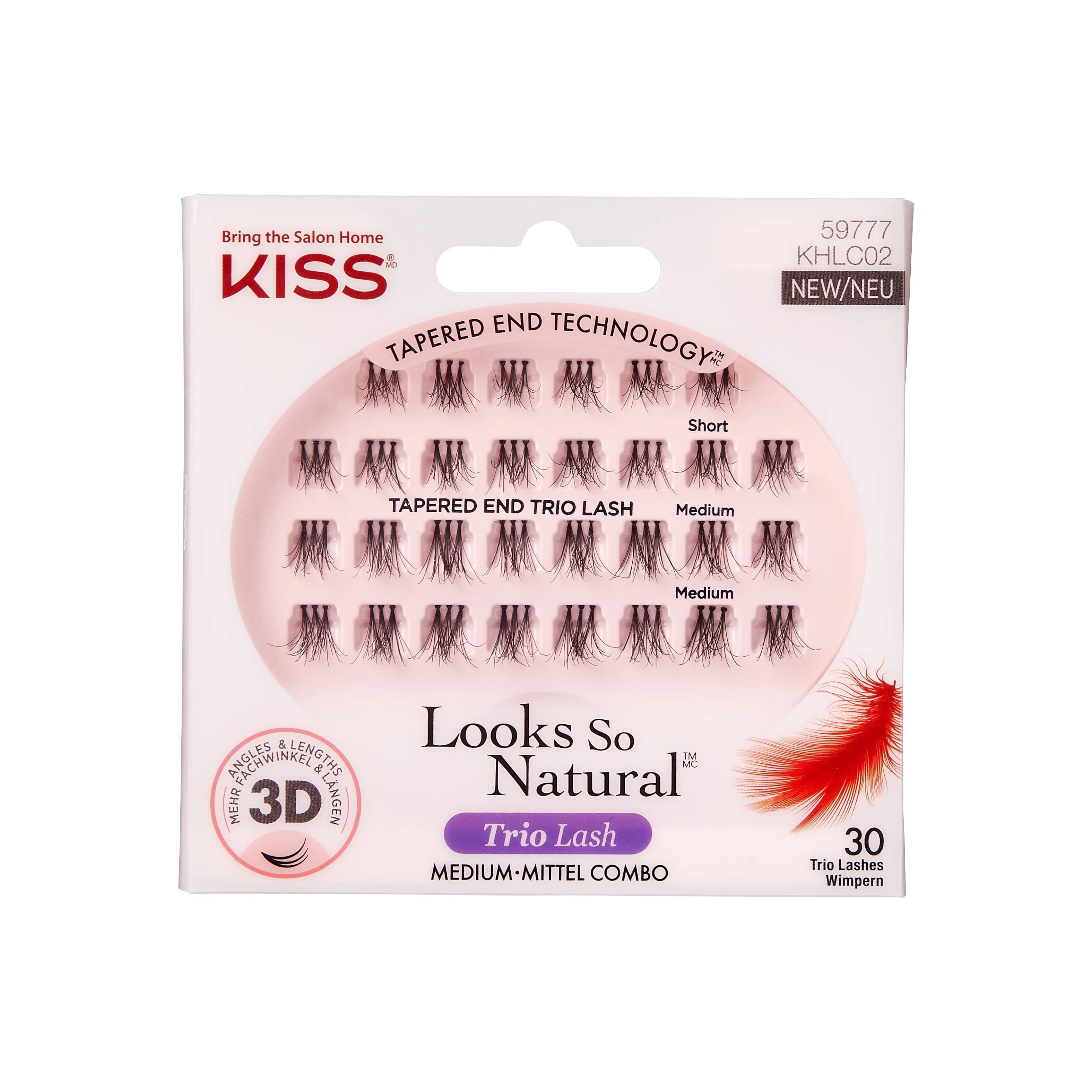 Look So Natural Trio Lashes - Lavish