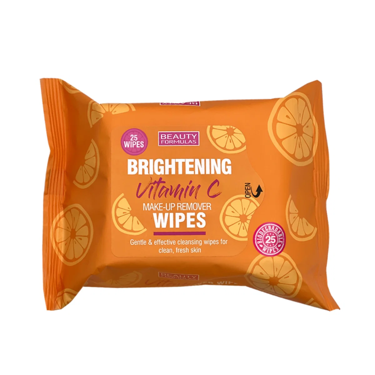 Brightening Vitamin C Make-up Remover Wipes 25stk