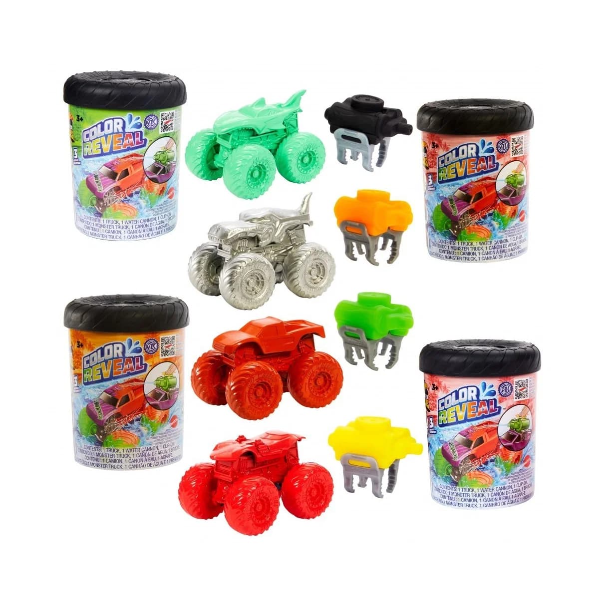 Color Reveal Monster Trucks