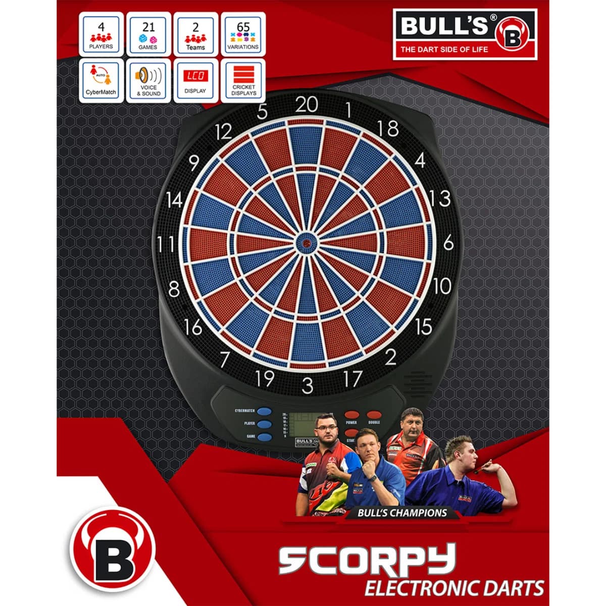 E-dart Píluspjald Scorpy