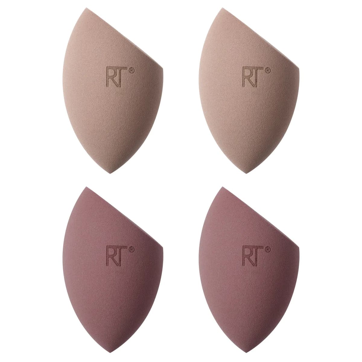 Real Techniques New Nudes 2.0 Bare Finish Sponge 4pk