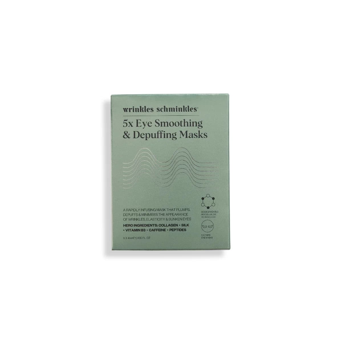Eye smoothing & depuffing masks 5 stk.