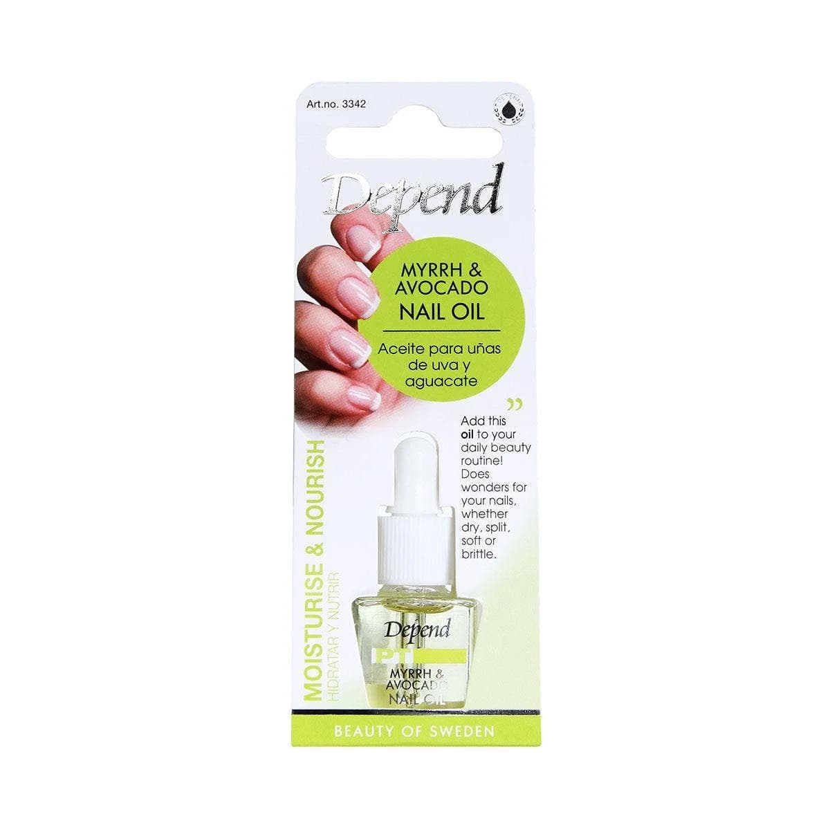 Myrrh & Avocado Nail Oil 8ml
