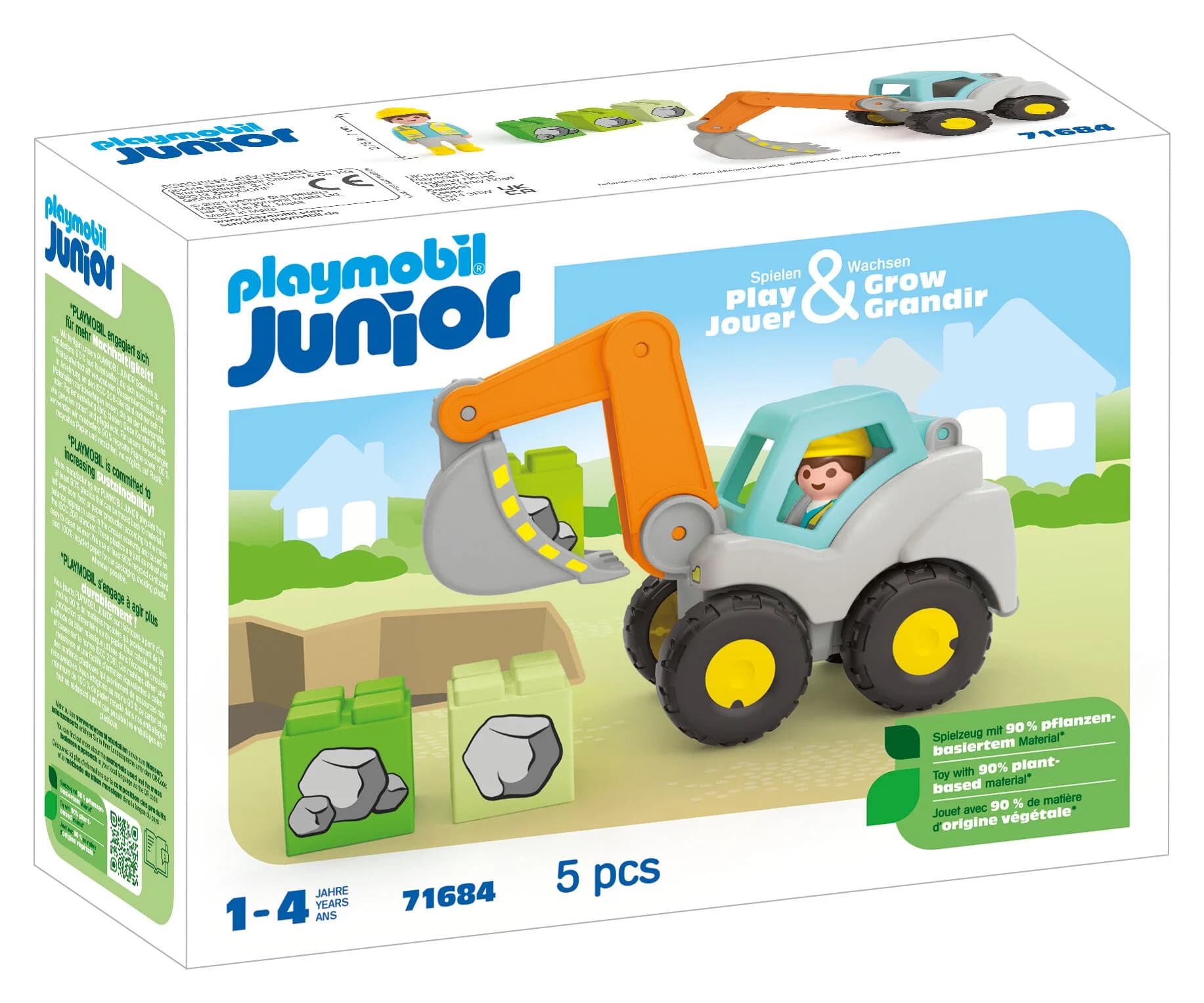Junior grafa með skóflu