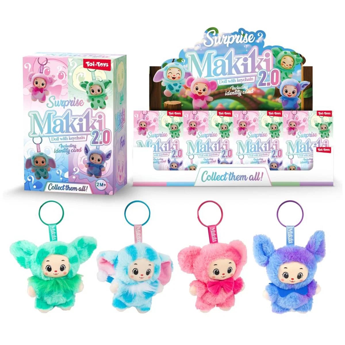 Makiki 2.0 Keychain Surprise Figure
