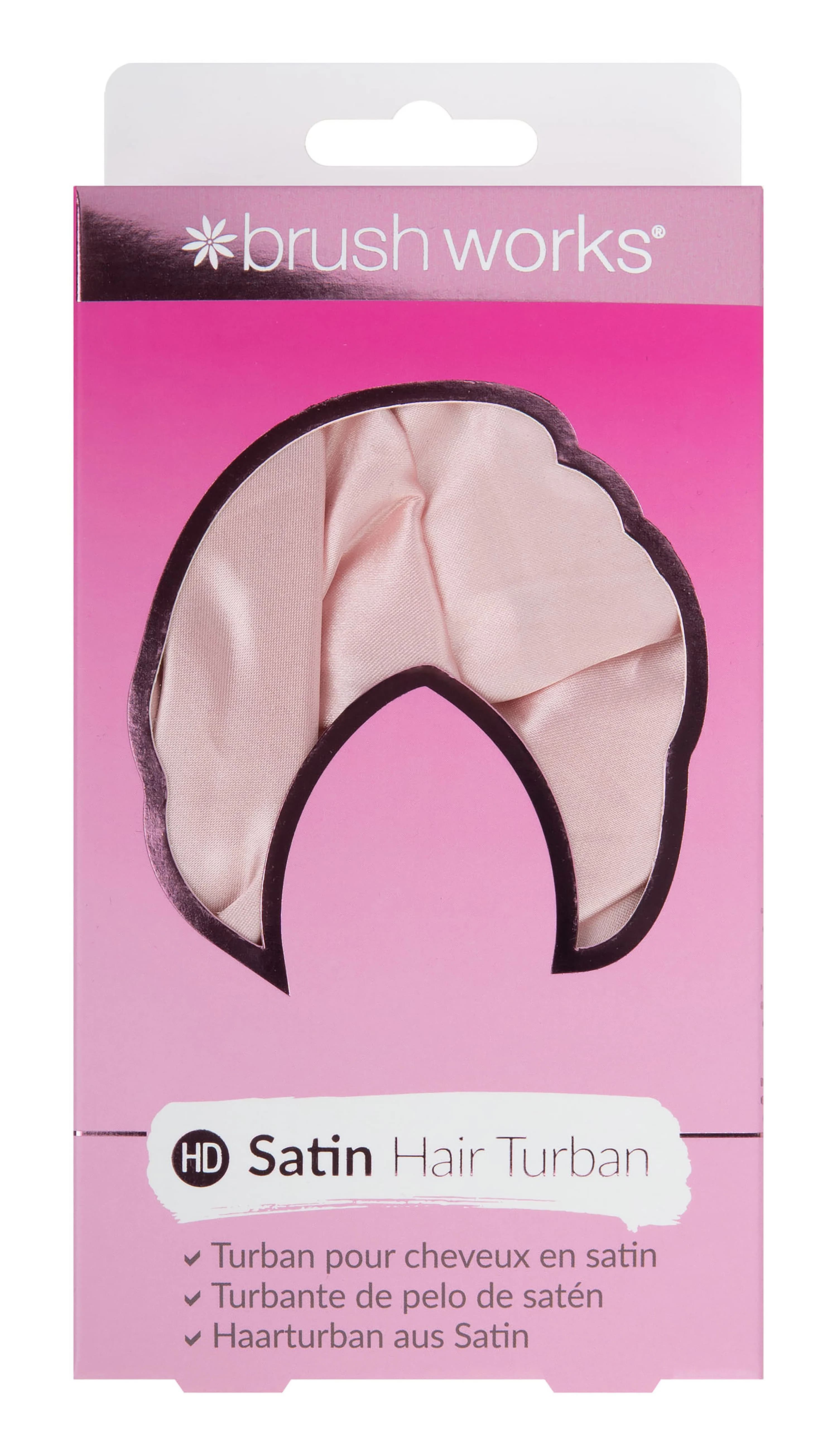 Satin hair turban