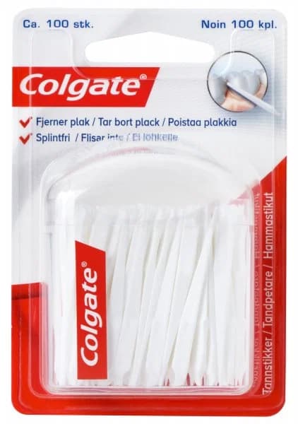 Plast Tannstönglar 100stk