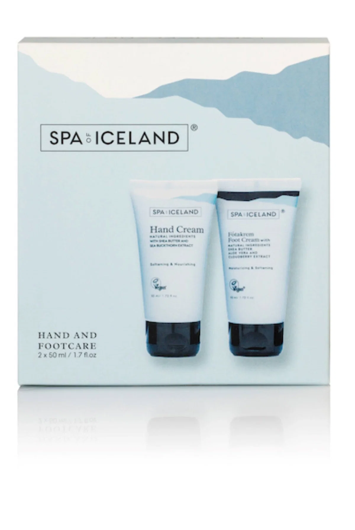 Gjafasett - Handáburð og Fótakrem 50ml