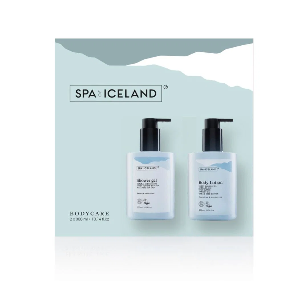 Gjafasett - Sturtusápa og Body Lotion 300ml