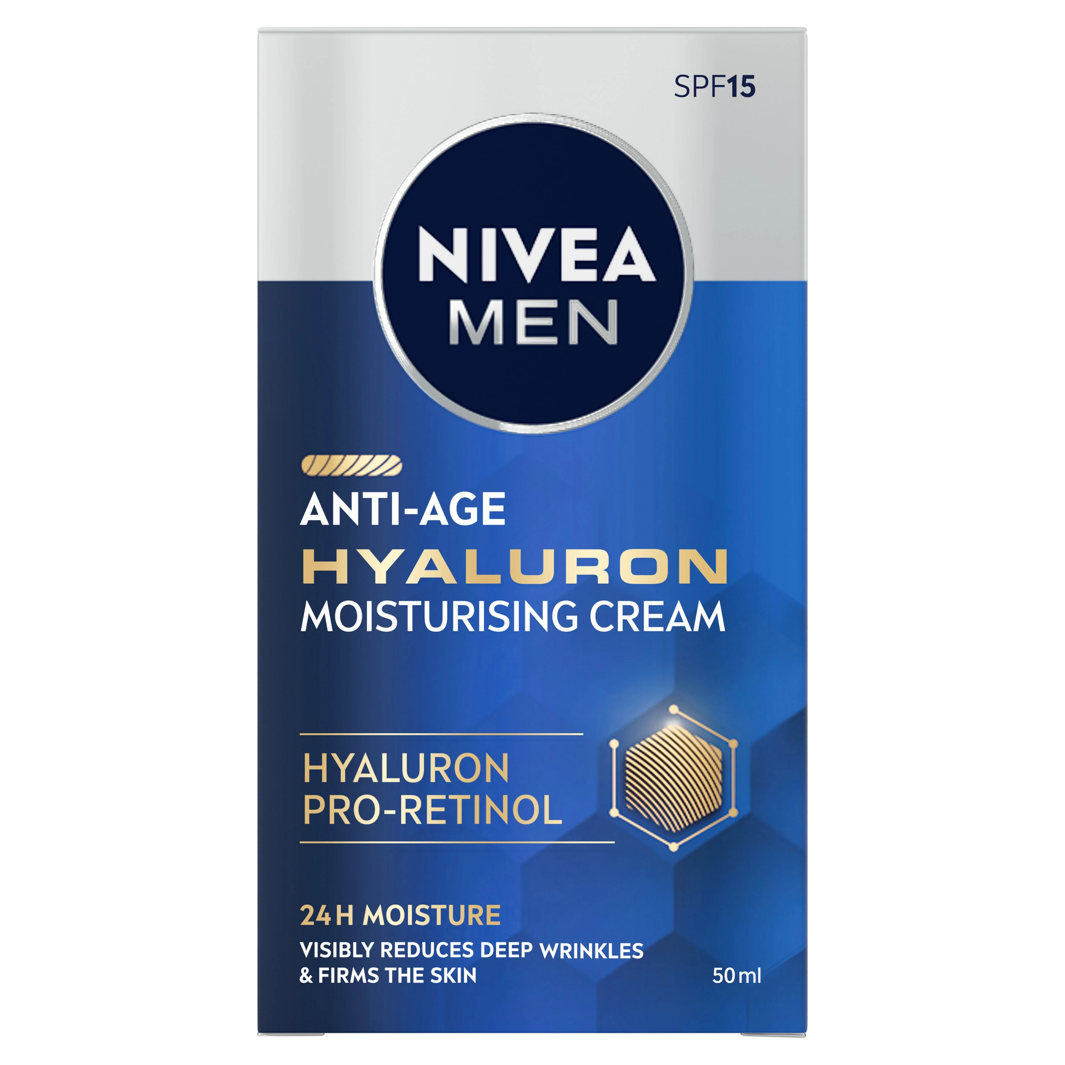Hyaluron Face Moisturizing Cream SPF15 50ml