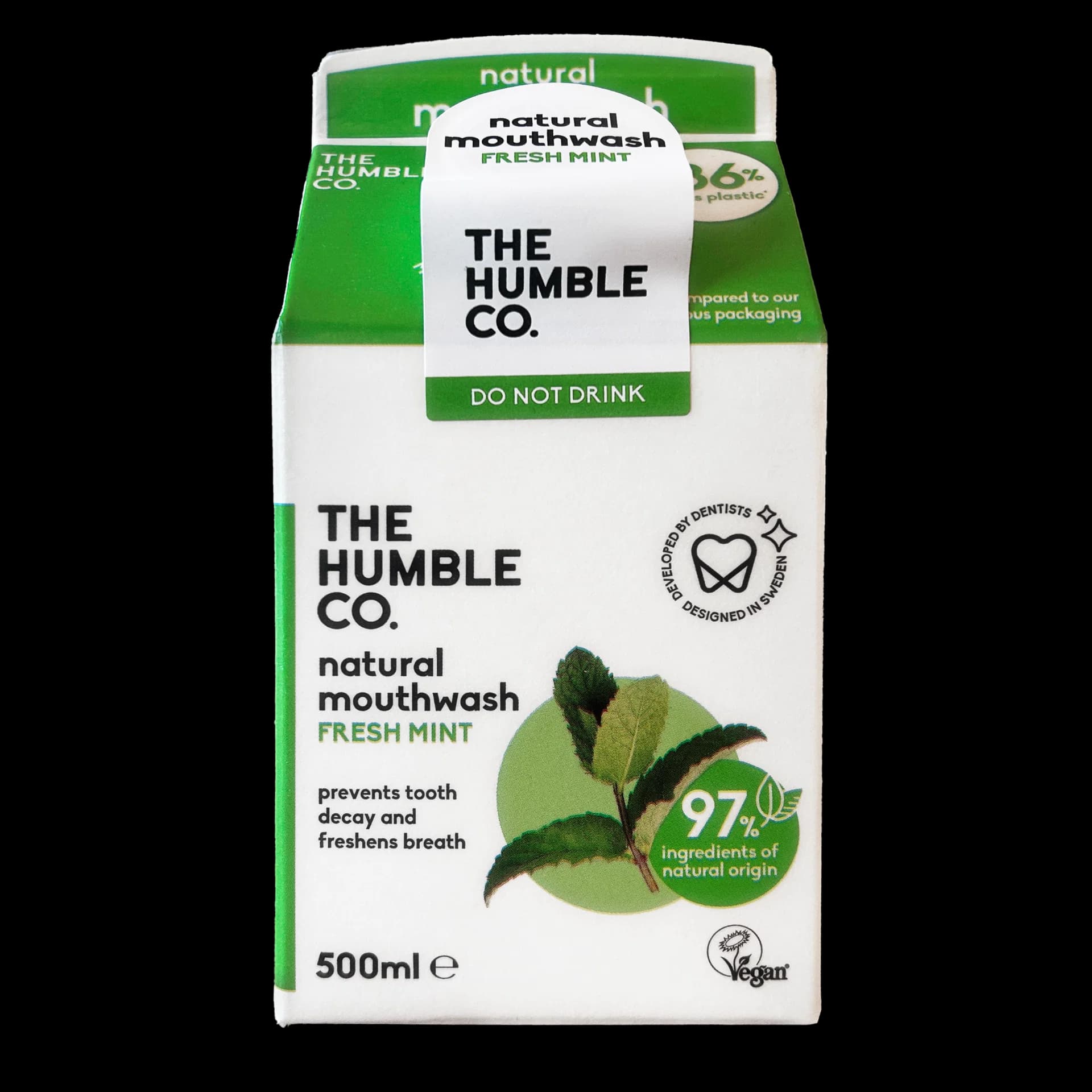 Natural Mouthwash Fresh Mint 500ml