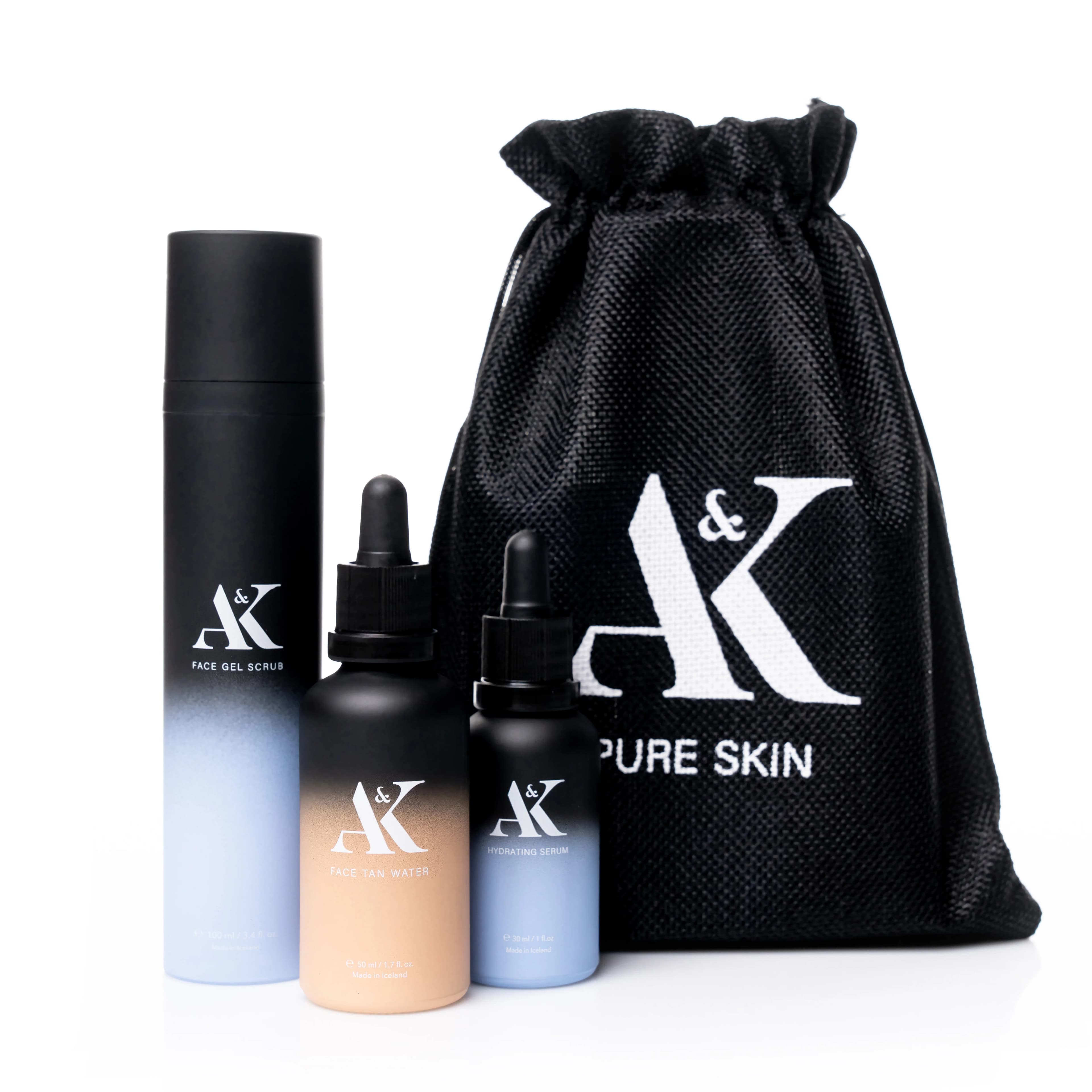 NATURAL SUNKISSED-GLOW Exfoliate, Hydrate & Tan Set