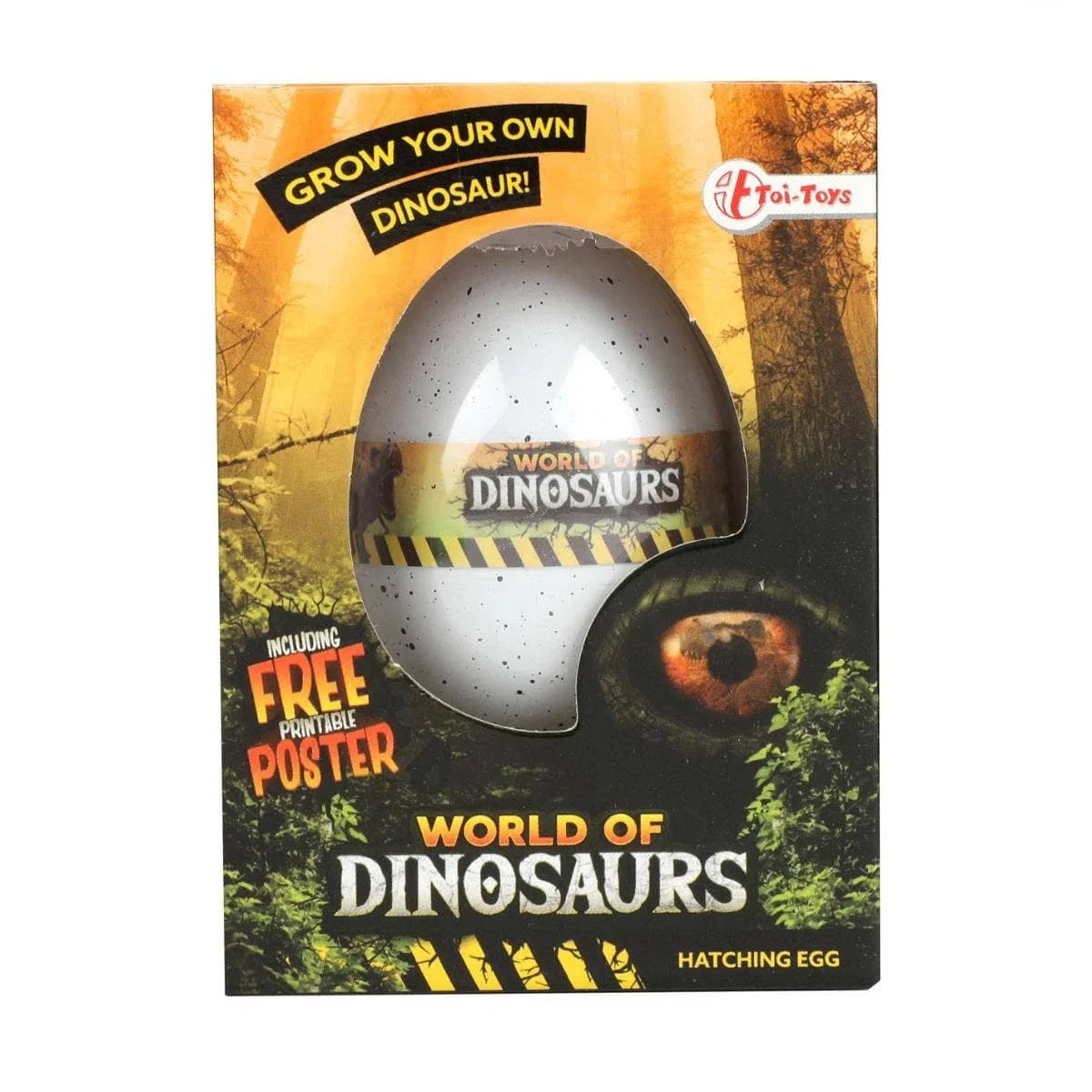 Risaeðluegg sem klekkst út í vatni