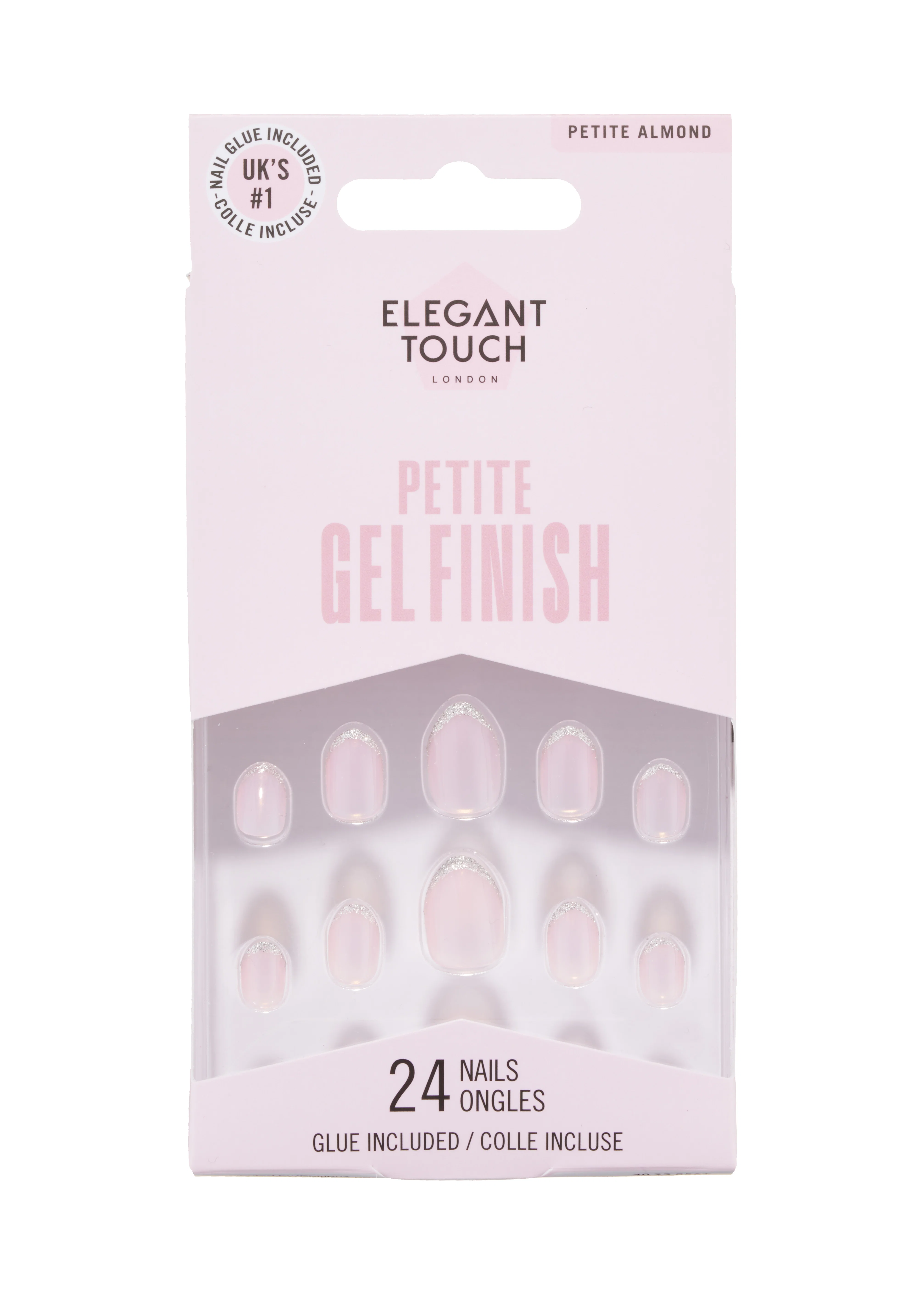 Petite Gel Finish Sparkling Rose